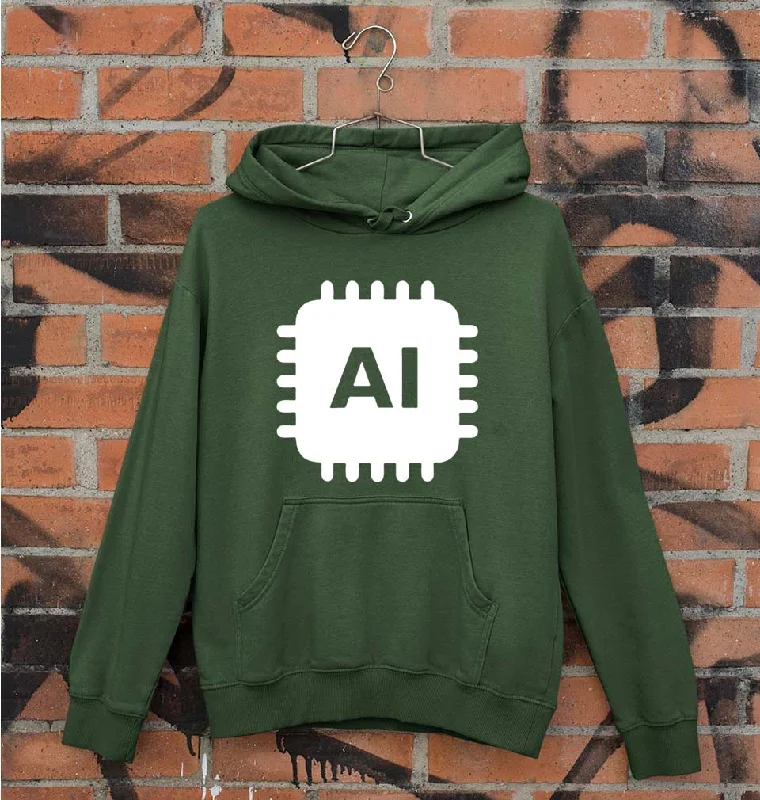 Artificial intelligence (AI) Unisex Hoodie for Men/Women Hoodie with Tied Waist Feminine Flattering Artificial intelligence (AI) Unisex Hoodie for Men/Women Hoodie with Tied Waist Feminine Flattering