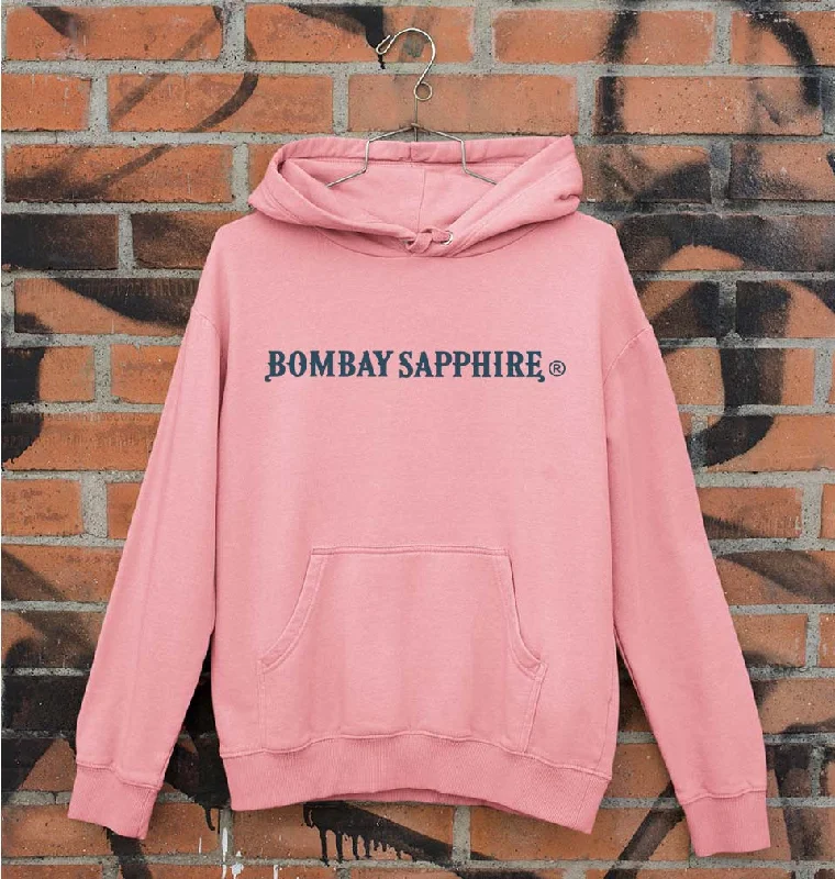 Bombay Sapphire Unisex Hoodie for Men/Women Hoodie with Crew Neck Simple Timeless