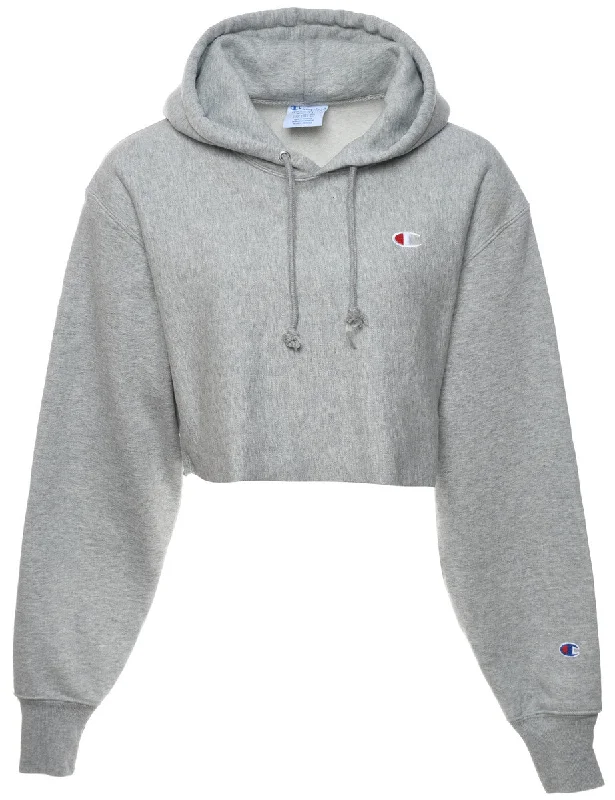Champion Reverse Weave Hooded Sweatshirt - S Hoodie with Full-Zip Functional Layering Champion Reverse Weave Hooded Sweatshirt - S Hoodie with Full-Zip Functional Layering