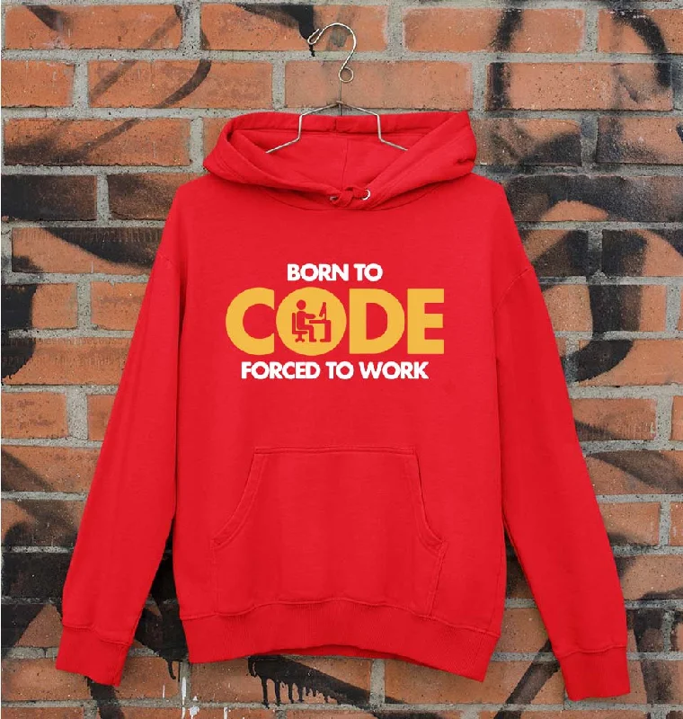 Coder Geek Unisex Hoodie for Men/Women Zip Hoodie Drawstring Kangaroo Pocket