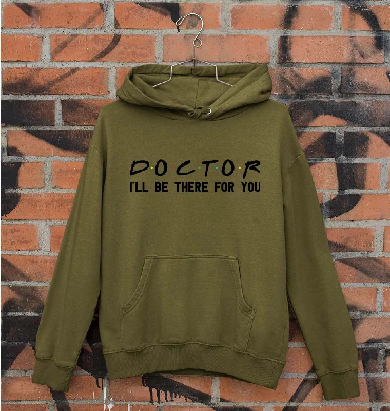 Doctor Unisex Hoodie for Men/Women Hoodie with Raglan Sleeves Sporty Comfortable