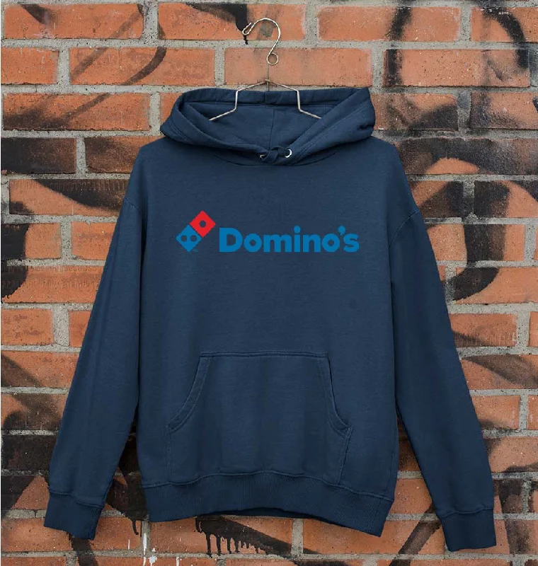 Domino's Unisex Hoodie for Men/Women Hoodie with Hem Elastic Stretchable Comfortable