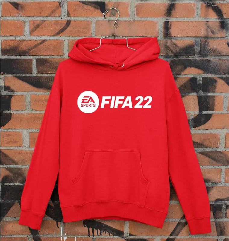 Fifa 22 Unisex Hoodie for Men/Women Hoodie with Full-Zip Functional Layering