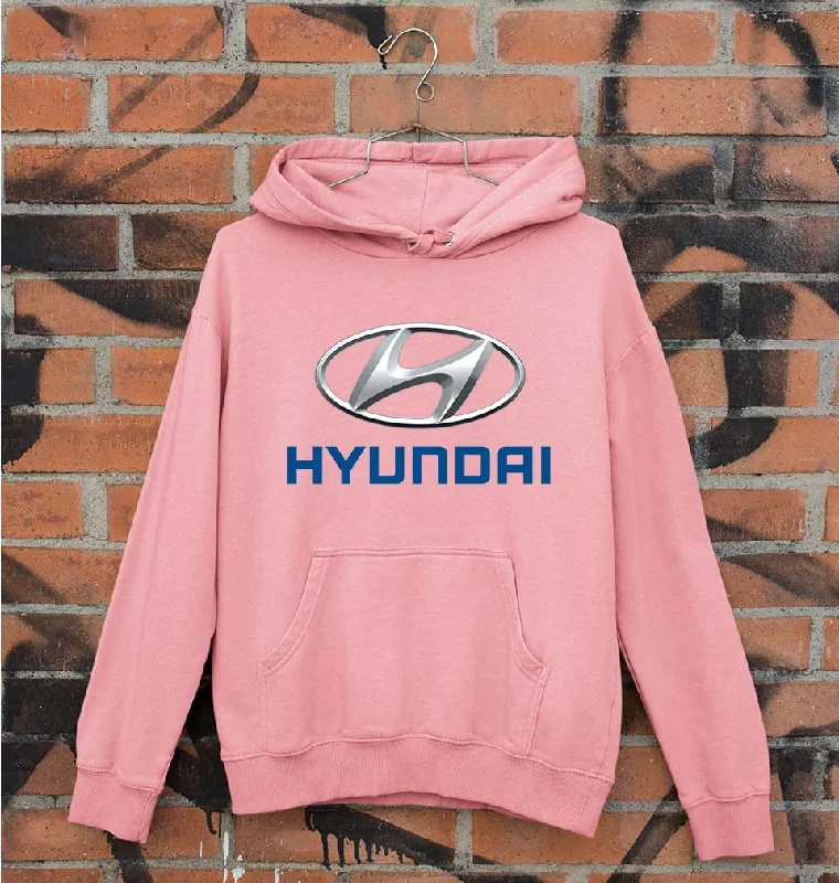 Hyundai Unisex Hoodie for Men/Women Hoodie with Hem Elastic Stretchable Comfortable