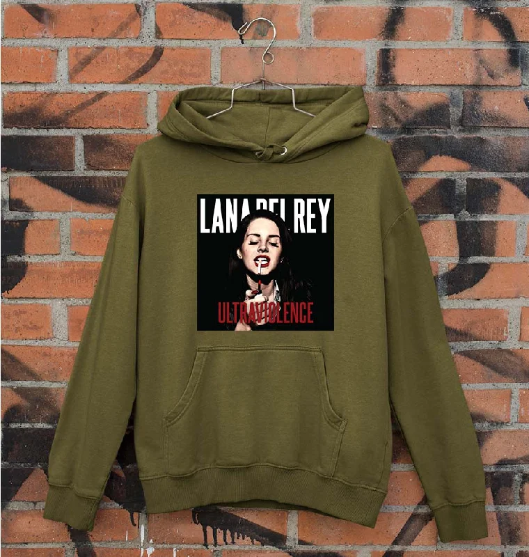 Lana Del Rey Unisex Hoodie for Men/Women Hoodie with Hidden Zipper Minimalist Clean