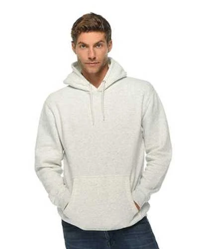 Lane Seven LS14001 Unisex Premium Pullover Hooded Sweatshirt - Oatmeal Heather Hoodie Jacket Zipper Layering