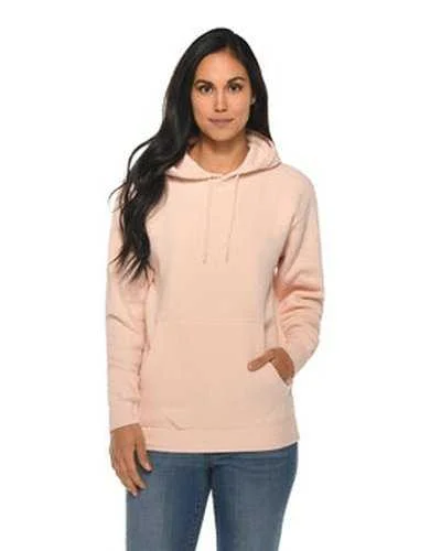 Lane Seven LS14001 Unisex Premium Pullover Hooded Sweatshirt - Pale Pink Hoodie Dress Longline Feminine