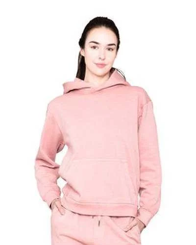 Lane Seven LS16001 Unisex Urban Pullover Hooded Sweatshirt - Salmon Hoodie with Earth Tones Natural Calm