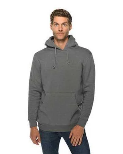 Lane Seven LS19001 Unisex Heavyweight Pullover Hooded Sweatshirt - Storm Hoodie with Puffed Sleeves Voluminous Trendy