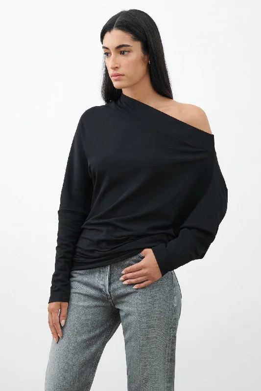 Lauren Sweatshirt Hoodie with Relaxed Fit Easy Casual