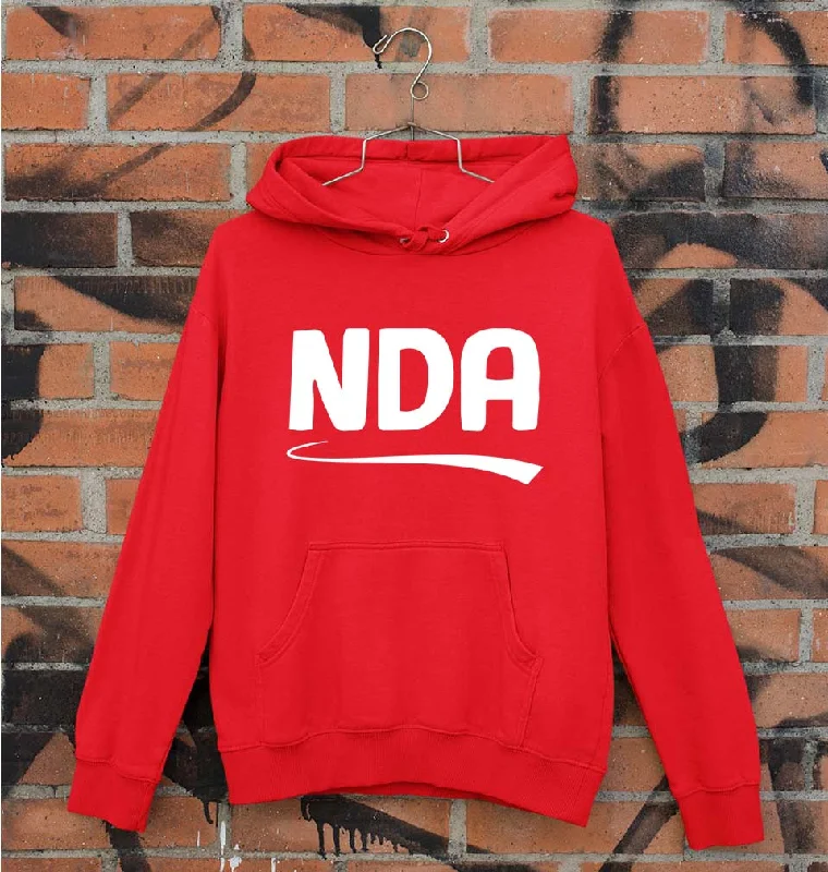 NDA Army Unisex Hoodie for Men/Women Cotton Hoodie Fleece Lining Warmth