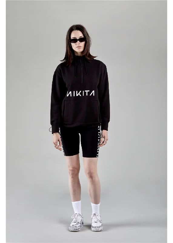 W CHILL PO HOODIE Hoodie with Frayed Bohemian Relaxed