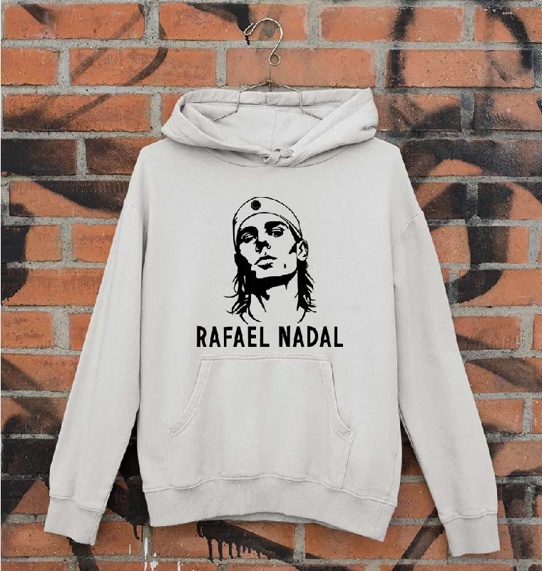 Rafael Nadal (RAFA) Unisex Hoodie for Men/Women Hoodie with Velcro Closure Adjustable Secure