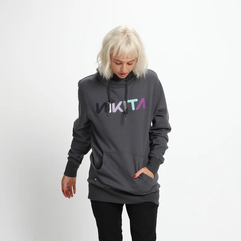 REYKJAVIK PREMIUM PO HOODIE Hoodie with Batwing Sleeves Loose Dramatic