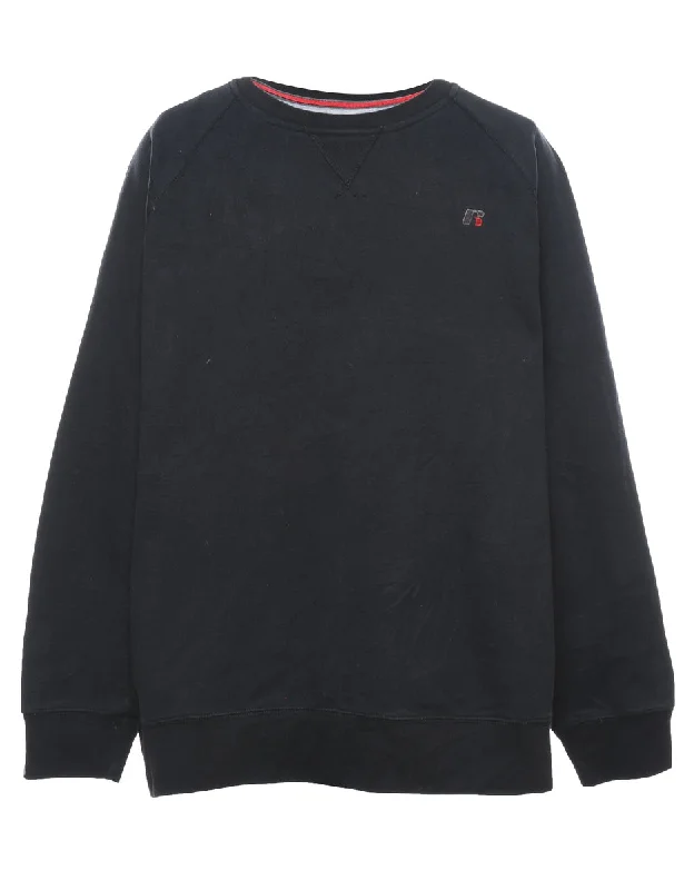 Russell Athletic Plain Sweatshirt - XL Hoodie with Contrast Stitching Detailed Premium Russell Athletic Plain Sweatshirt - XL Hoodie with Contrast Stitching Detailed Premium