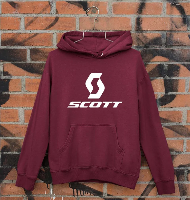 Scott Sports Unisex Hoodie for Men/Women Hoodie with Gradient Ombre Colorful
