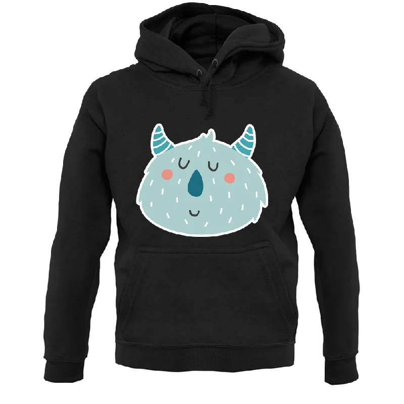 Smiley Face Sully Unisex Hoodie Hoodie with Slit Hem Functional Movement