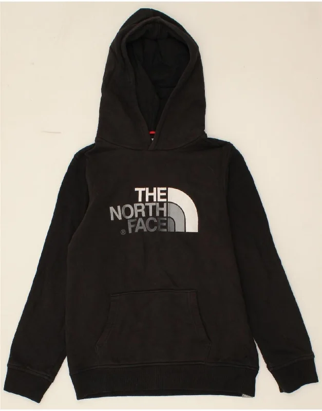THE NORTH FACE Boys Graphic Hoodie Jumper 11-12 Years Large Black Cotton Hoodie with Elastic Cuffs Stretchable Comfortable THE NORTH FACE Boys Graphic Hoodie Jumper 11-12 Years Large Black Cotton Hoodie with Elastic Cuffs Stretchable Comfortable