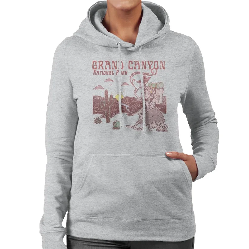 US National Parks Grand Canyon Sunrise Women's Hooded Sweatshirt Hoodie with Back Slit Movement Comfort