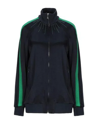 Valentino Women Jacket Dark blue 6 UK Nylon Fabric Polyester Fabric Spandex Fabric