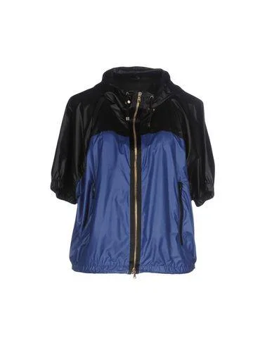 Fay Women Jacket Dark blue M INT Chenille Jacket Brocade Jacket Lace Jacket