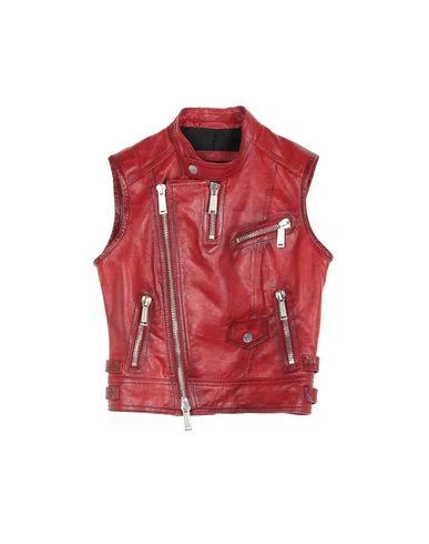Dsquared2 Women Jacket Maroon 6 UK Jersey Jacket Tulle Jacket Batik Jacket