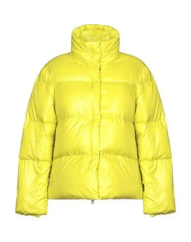 Duvetica Women Down jacket Acid green 12 UK Cardigan Sweater Pullover