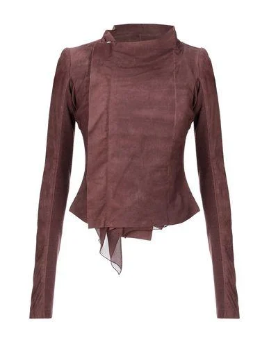 Rick Owens Women Jacket Cocoa 6 UK Elasticated Jacket Padded Jacket Insulated Jacket Rick Owens Women Jacket Cocoa 6 UK Elasticated Jacket Padded Jacket Insulated Jacket