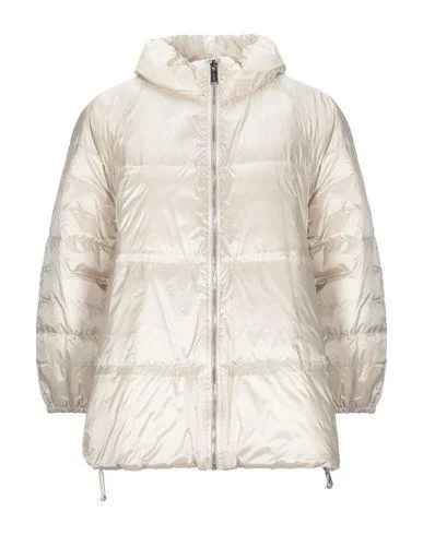 Add Women Down jacket Ivory 10 UK Fleece Jacket Down Jacket Feather Jacket