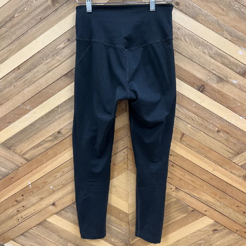 Girlfriend Collective- Womens Leggings - MSRP $110: Black-women-SM Stylish High-Waisted Leggings