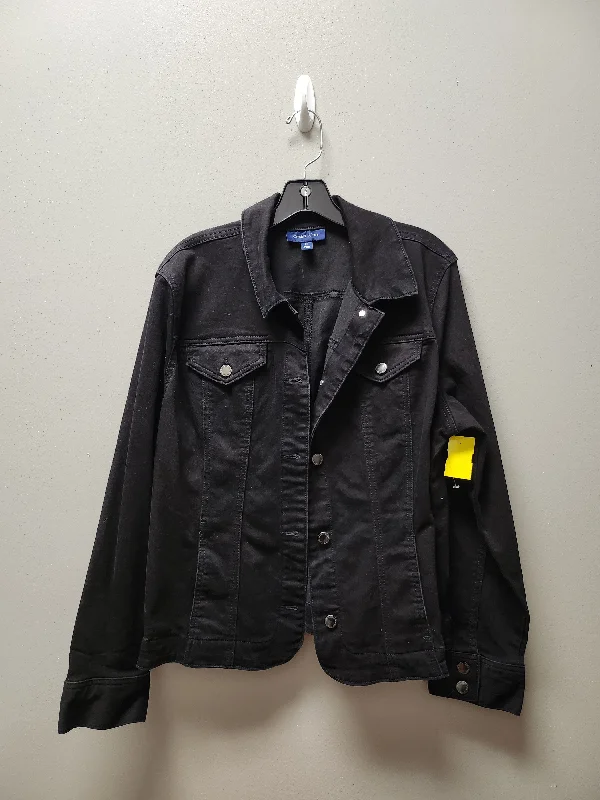 Jacket Denim By Charter Club In Black, Size: Xl Striped Jacket Polka Dot Jacket Floral Jacket Jacket Denim By Charter Club In Black, Size: Xl Striped Jacket Polka Dot Jacket Floral Jacket