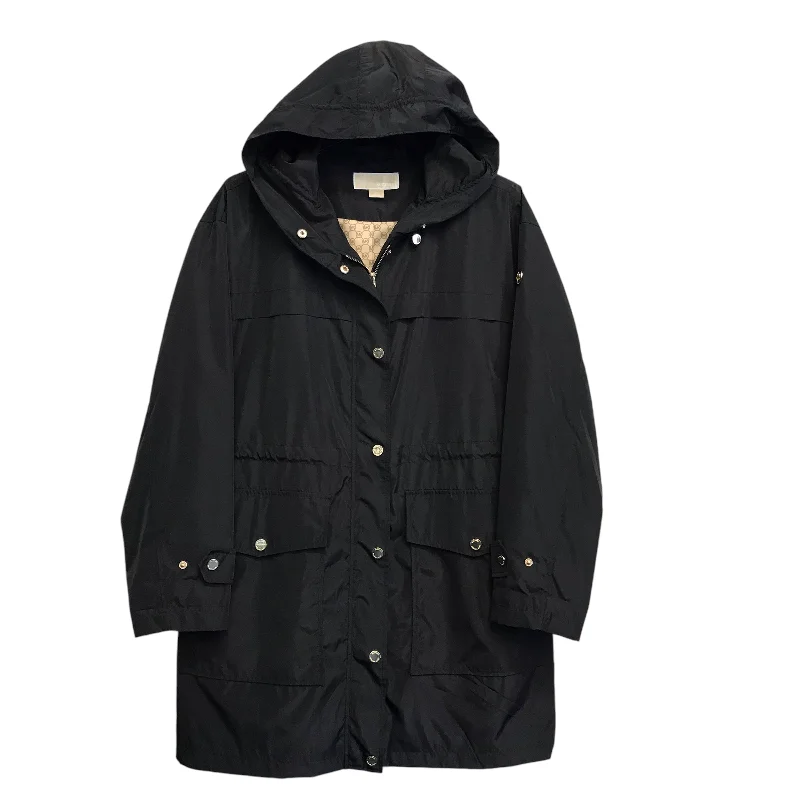 Jacket Designer By Michael Kors In Black, Size:Xl Hooded Jacket Caped Jacket Shawl Collar Jacket Jacket Designer By Michael Kors In Black, Size:Xl Hooded Jacket Caped Jacket Shawl Collar Jacket