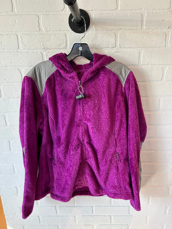 Jacket Faux Fur & Sherpa By Eddie Bauer In Purple, Size: Xl Fleece Jacket Down Jacket Feather Jacket Jacket Faux Fur & Sherpa By Eddie Bauer In Purple, Size: Xl Fleece Jacket Down Jacket Feather Jacket