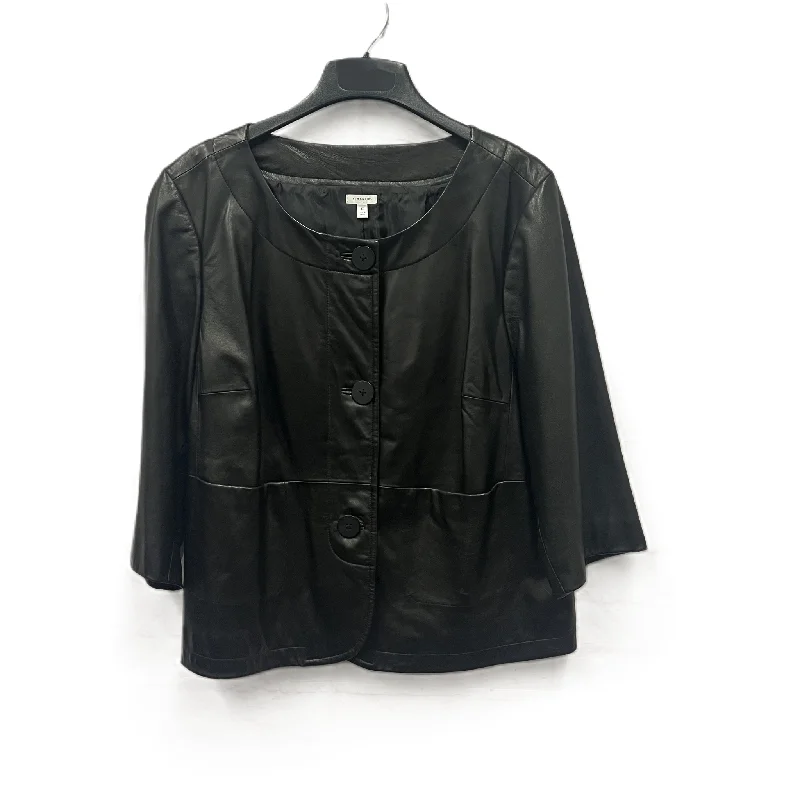 Jacket Leather By Samantiks In Black, Size: 2x Quilted Jacket Puffer Jacket Insulated Jacket Jacket Leather By Samantiks In Black, Size: 2x Quilted Jacket Puffer Jacket Insulated Jacket