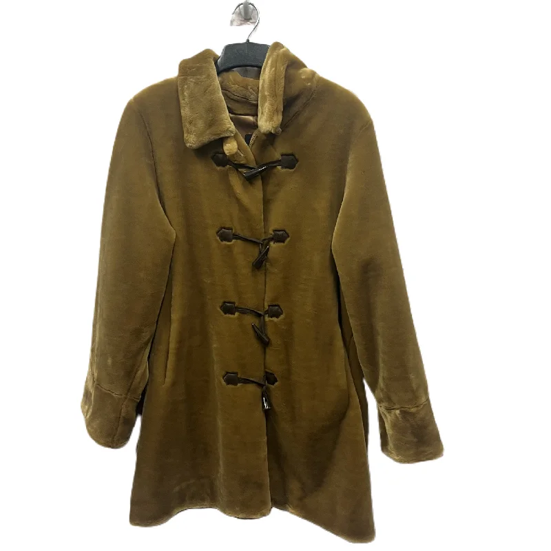 Jacket Other By Dennis Basso Qvc In Brown, Size: 1x Hooded Jacket Caped Jacket Shawl Collar Jacket Jacket Other By Dennis Basso Qvc In Brown, Size: 1x Hooded Jacket Caped Jacket Shawl Collar Jacket