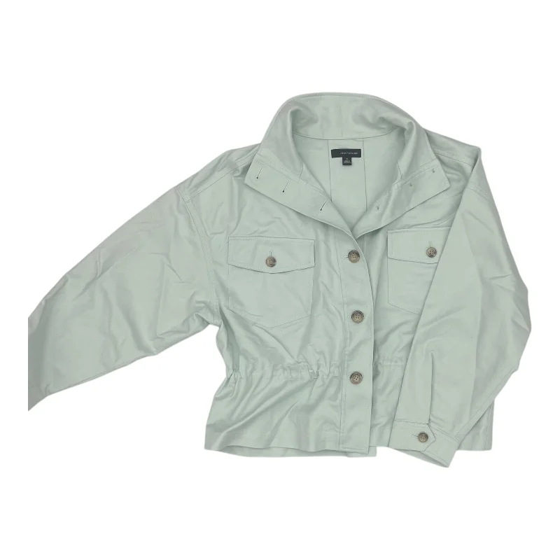 Jacket Shirt By Ann Taylor In Green, Size:Xl Print Jacket Jacquard Jacket Patchwork Jacket Jacket Shirt By Ann Taylor In Green, Size:Xl Print Jacket Jacquard Jacket Patchwork Jacket