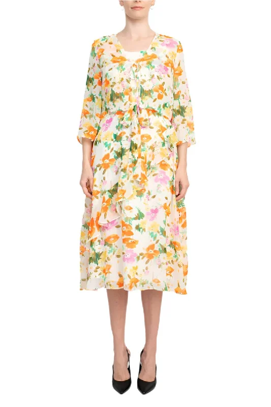 Maison Tara 27173MA Short Floral Mother of the Bride Jacket Dress Cotton Jacket Linen Jacket Terry Jacket Maison Tara 27173MA Short Floral Mother of the Bride Jacket Dress Cotton Jacket Linen Jacket Terry Jacket