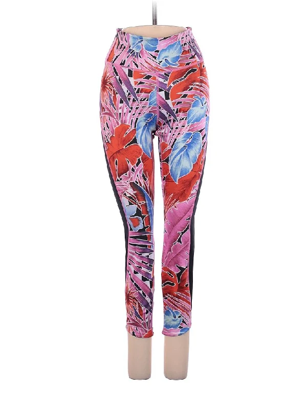 Nike Dri-Fit Leggings in Tropical Print Size M Stylish Stretch-Waist Leggings