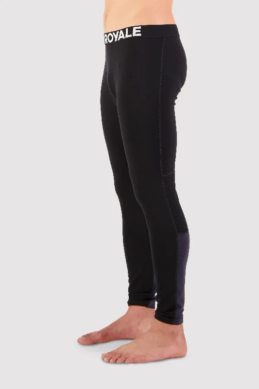 Olympus Merino Base Layer Legging - Black 9 Iron Trendy Sports Performance Leggings