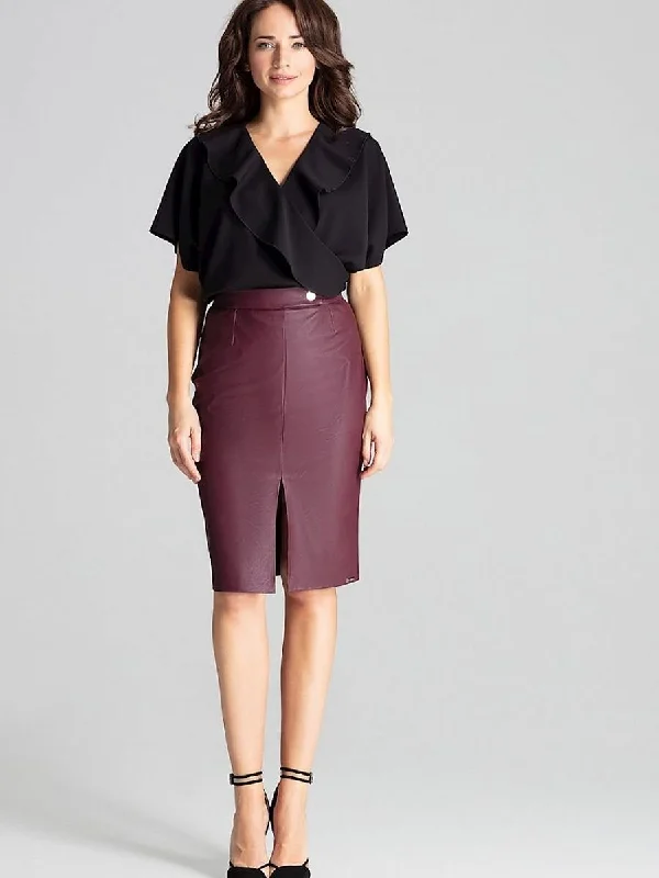 Skirt Lenitif leather skirt durable