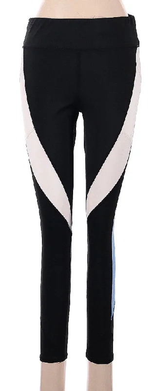 Tail Black, White & Blue Leggings Size M. MSP$82 Stylish Printed Sport Leggings