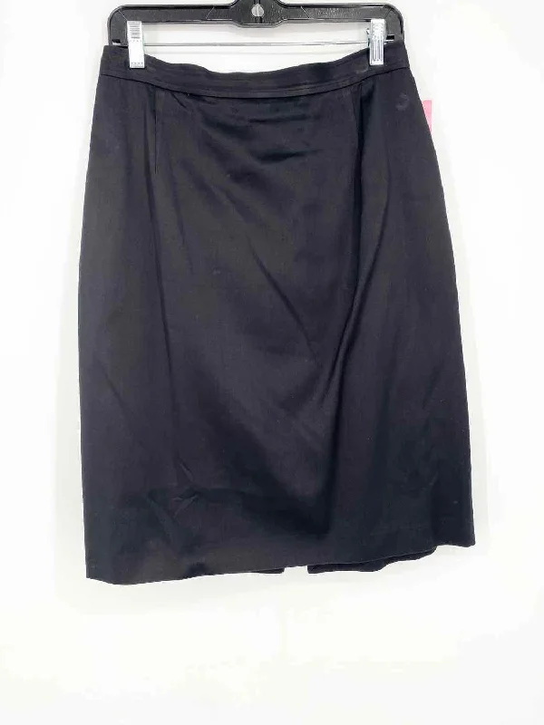 ungaro Women's Black pencil Italy Size 50/XL Skirt maxi skirt elegant