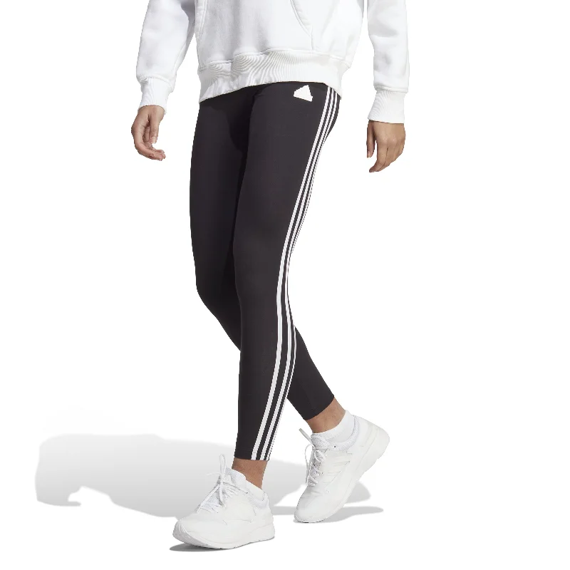 Women's Adidas Future Icons 3-Stripes Leggings Comfortable Ribbed Waistband Leggings