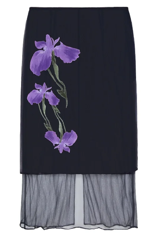 Iris Skirt linen skirt airy