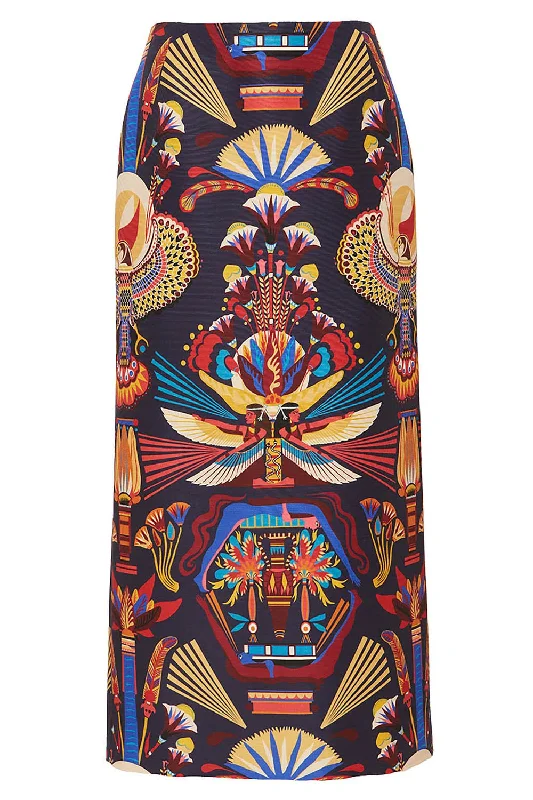 Pencil Skirt cashmere skirt rich
