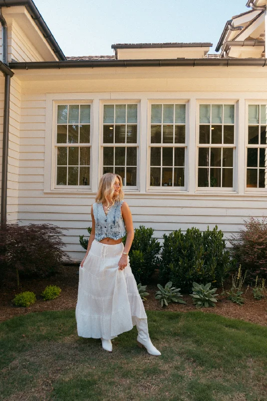 New Fav Maxi Skirt chiffon skirt airy
