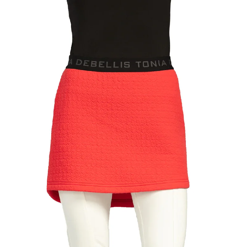 Tonia DeBellis Women's Ski Skirt - Uniquilt denim skirt casual