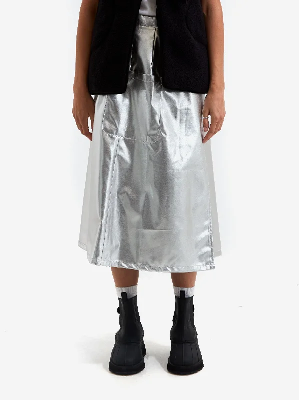 ARCS Nine Skirt - Foil belted skirt waist