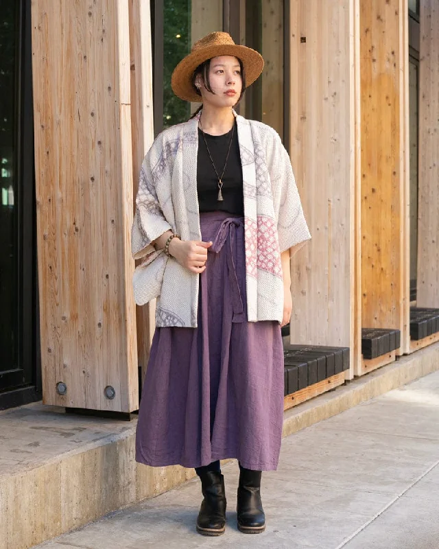 Prospective Flow Skirt, Kyu, Lavender pleated skirt texture