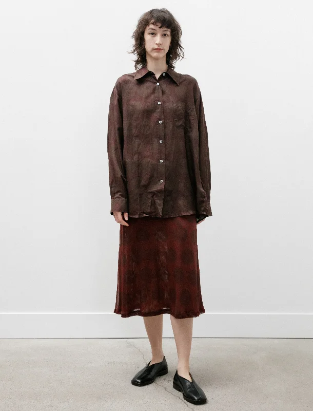 Balloon Skirt Dotted Mesh velvet skirt sumptuous